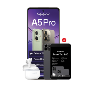 OPPO A5 Pro + Vodacom Smart Tab 8