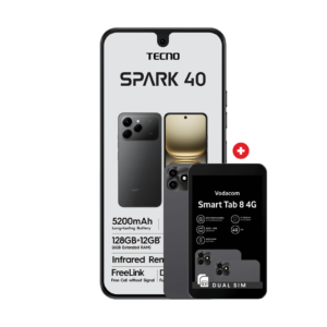 TECNO SPARK 40 + Vodacom Smart Tab 8
