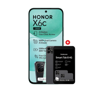 HONOR X6c + Vodacom Smart Tab 8