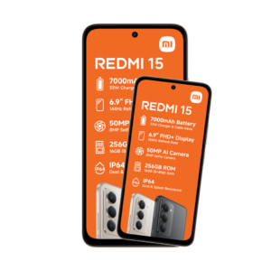 2 x Redmi 15